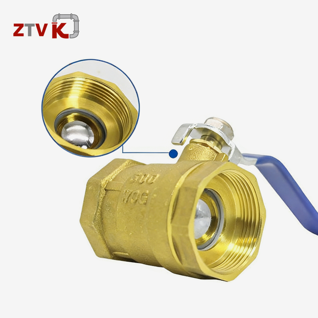 20mm brass ball valve